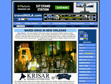 Tablet Screenshot of mardigras.travelnola.com
